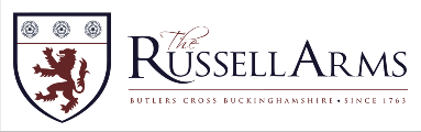 The Russell Arms Logo